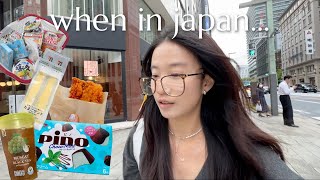 Everything I Ate at 7-Eleven/Lawson in Japan! Convenience Store Food Haul 🍱🎌 *must try when you go*