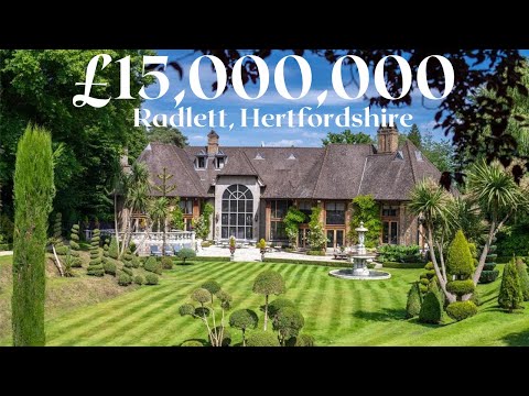 £15 million mansion, Radlett - Hertfordshire. Selling via Damion Merry Luxury Property Partners.