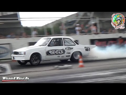 Recorde Chevette FLT - Zé Louquinho - 1ª Arrancada Força Livre Curitiba 2015