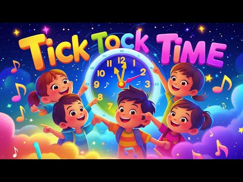 Tick Tock Time ⏰ | Learn to Tell Time with Fun & Music