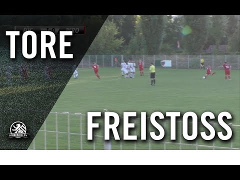 Unhaltbares Freistoßtor in den Winkel | Tor von Daniel Fischer (FSV Berolina Stralau)