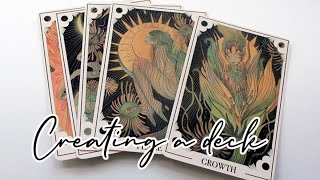 How I created my Tarot and oracle deck + Tips