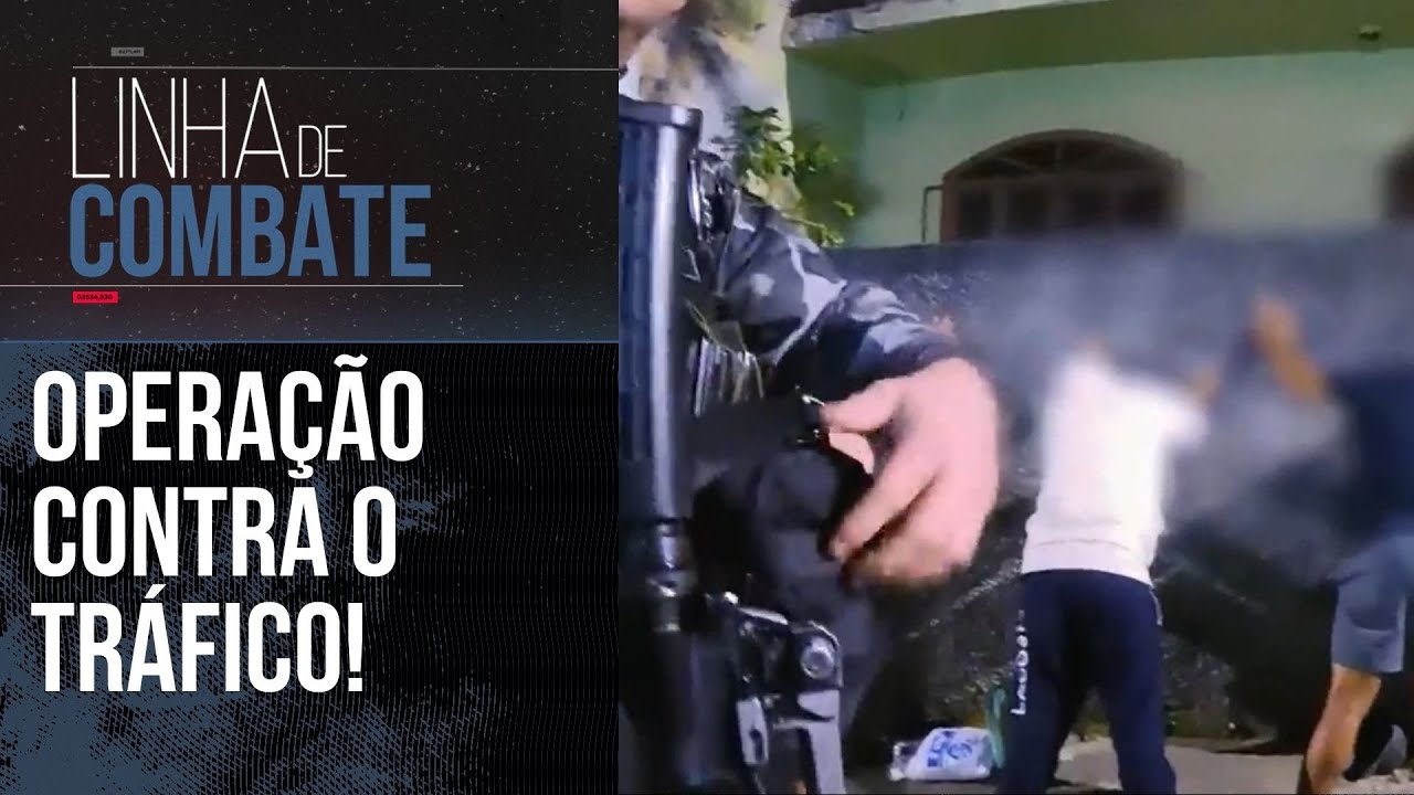 OPERAÇÃO CONTRA O TRÁFICO EM ZONA PERIGOSA DE FLORIANÓPOLIS | LINHA DE COMBATE