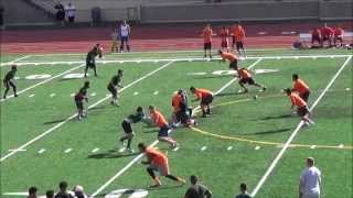 preview picture of video 'CP WARRIORS VS LAKES LANCERS: 7 ON 7 LAKES PASSING LEAGUE 7/24/14'