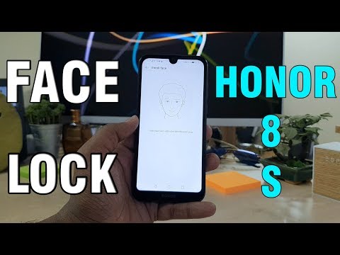 Honor 8S: How to Setup Face Recognition / Face Unlock / Facial Recognition