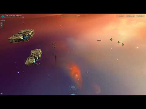 Homeworld Remastered Unit Ability Demo: Siege Cannon V1.0
