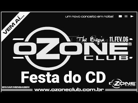 CD OZONE CLUB FESTA DO CD - DJ DEL NERO DJ MARCIO ROCHA