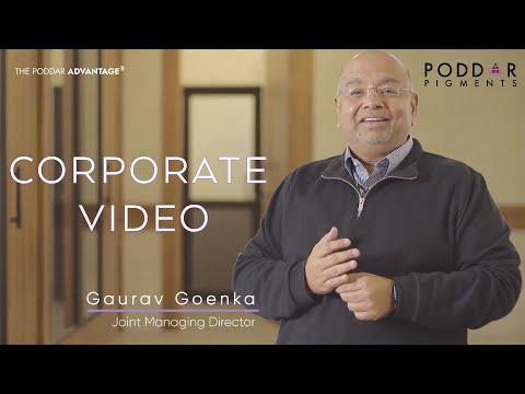 Corporate Video || Poddar Pigments Limited
