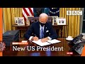 Biden starts reversing Trump policies with executive orders 🔴 @BBC News live - BBC Biden starts reversing Trump policies with executive orders 🔴 @BBC News live - BBC