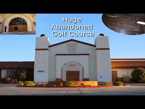 Massive Las Vegas 4 Star Abandoned Golf Club