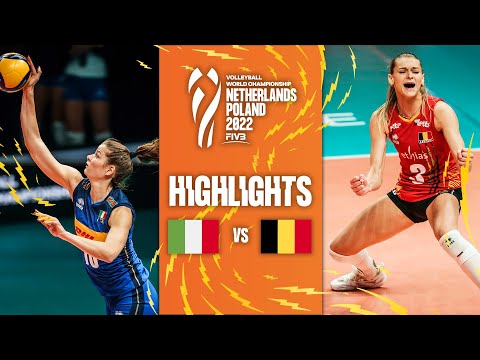 🇮🇹 ITA vs. 🇧🇪 BEL - Highlights  Phase 1 | Women's World Championship 2022