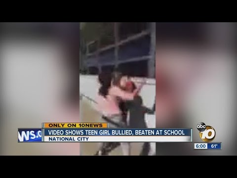 Video shows teen girl bullied, beaten at school