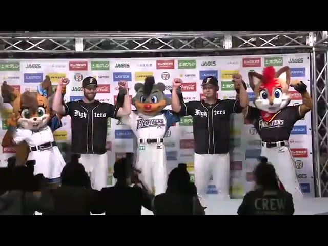 ファイターズ・バース投手・中田選手ヒーローインタビュー 2016/6/1 F-S