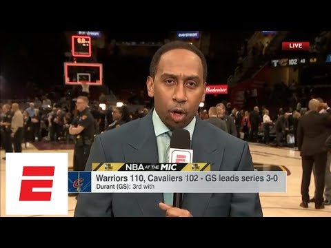 Stephen A. hyped over Kevin Durant’s Game 3: He was an absolute superstar | NBA at the Mic | ESPN