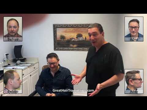 Dr. Brett Bolton patient Kyle MaxHarvest procedure




