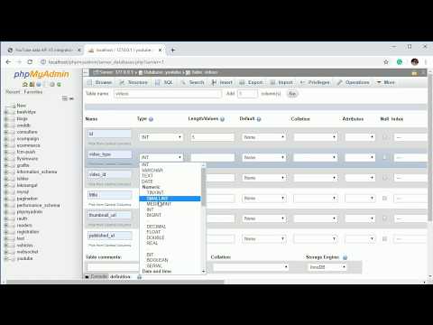 List all channel s videos details using YouTube data API V3 and save it in the database in PHP part3