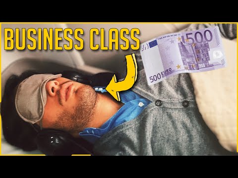 BUSINESS CLASS: la mia PRIMA volta su un volo LUSSUOSO ✈️💸