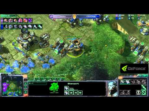 GSPA Destiny vs Bomber ZvT Game 3 - Starcraft 2