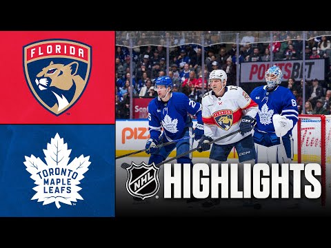 Panthers vs. Maple Leafs | NHL Highlights | January 06, 2026