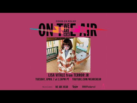 WE ARE HEAR "ON THE AIR" FT. LISA VITALE FROM TERROR JR