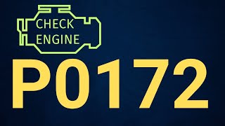 Meaning of OBD p0172