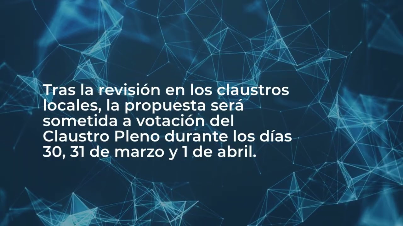 Claustros Propuesta de Actualización de Estatutos 2026