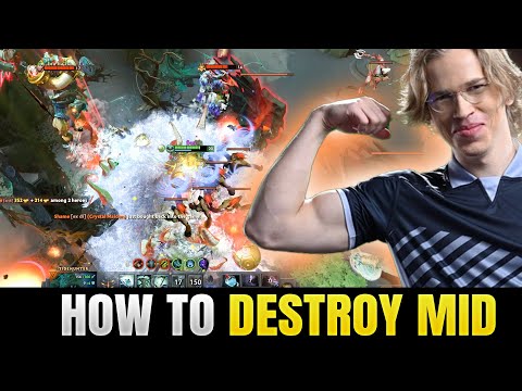 TOPSON Tide Hunter Mid - Get Destroyed Completely at Laning