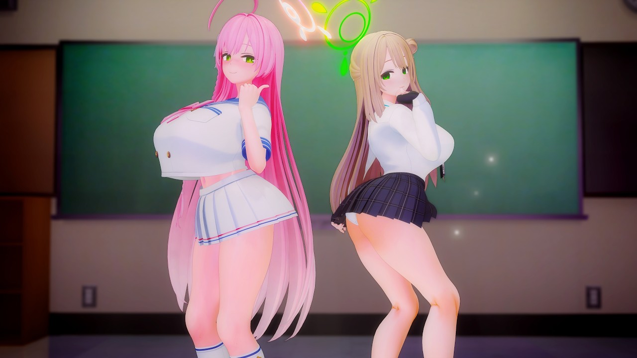 【MMD】Terminal Rangers   - ハナコ＆ノノミ【紳士向け】