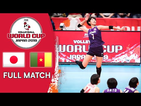 Japan 🆚 Cameroon - Full Match | Women’s Volleyball World Cup 2019