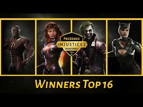 Injustice 2 Pro Series Finals 2018: SonicFox, HoneyBee, Tweedy, Semiij  (Winners Top 16)
