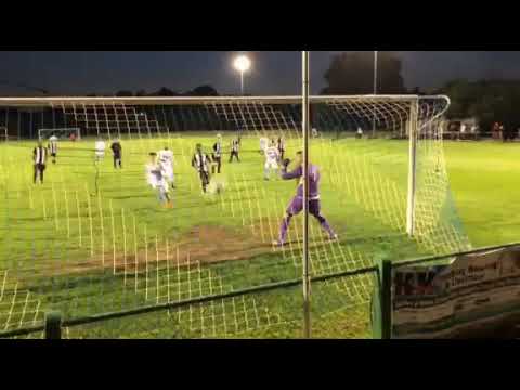 St. Panteleimon FC v Larkspur Rovers FC - Direct free kick by Nikos Salapatas