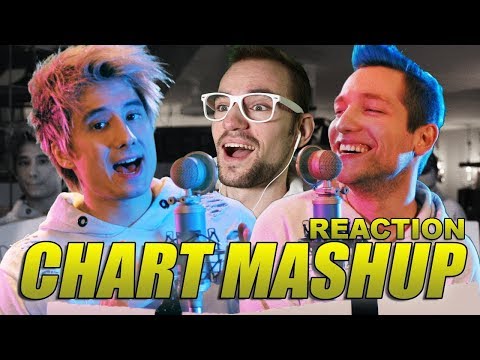 14 Chart Songs in 1 - Mashup mit Rezo | Julien Bam | REACTION