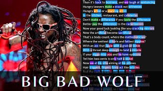 Lil Wayne - Big Bad Wolf | Lyrics, Rhymes Highlighted