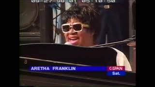 Aretha Franklin - &quot;You&#39;ll Never Walk Alone&quot; Cancer Education Rally 27th September 1998