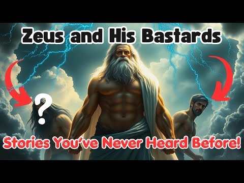 The Hidden Truth About Zeus’s Bastard Children: Heroes or Villains? - Greek Mythology.