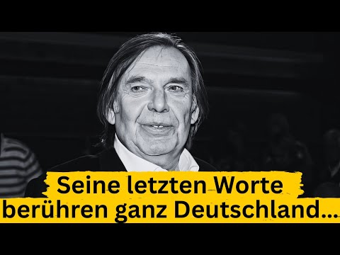 Franz Josef Wagner ist tot – seine letzten Worte bewegen Deutschland