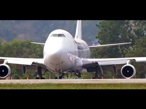 [FULLHD]Malaysia Airlines Boeing 747-4H6F 9M-MPS Ferry Flight SZB WMSA JUNE 19 2014