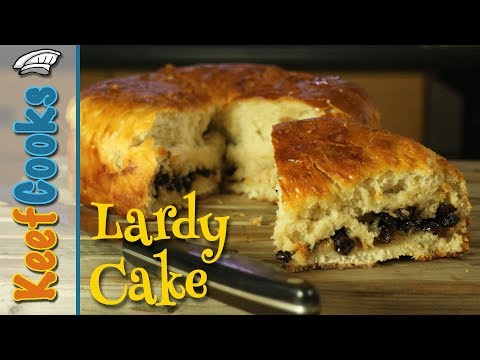 Lardy Cake | Lardy Bread | Fourses Cake | Traditional English Enriched Fruit Bread