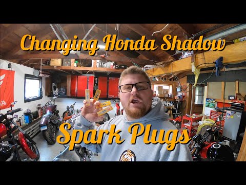 Changing Honda Shadow Spark Plugs