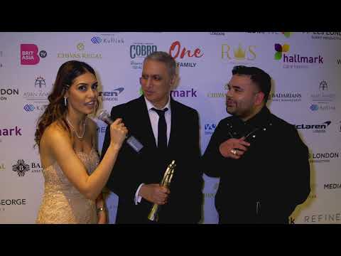 The 9th Asian Awards - Press Room - Nitin Sawhney