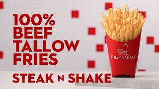 Steak 'n Shake 100% Beef Tallow Fries v1 (2026) | Product Promo