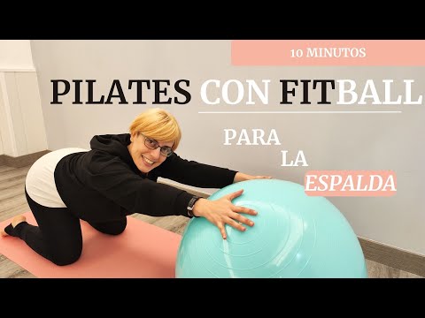 Pilates para la ESPALDA con fitball