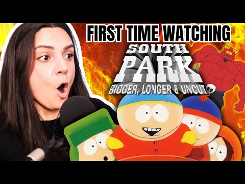 SOUTH PARK BIGGER LONGER AND UNCUT *FIRST TIME WATCHING*