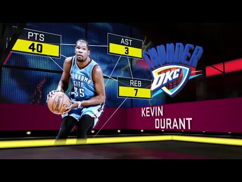Kevin Durant vs Nuggets NBA 2K16