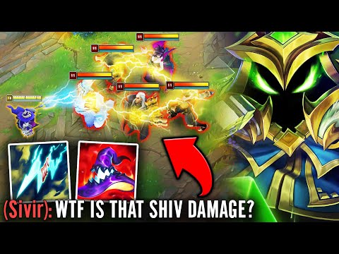 Veigar but my Statikk Shiv one shots your whole team (HOW IS THIS BALANCED?)