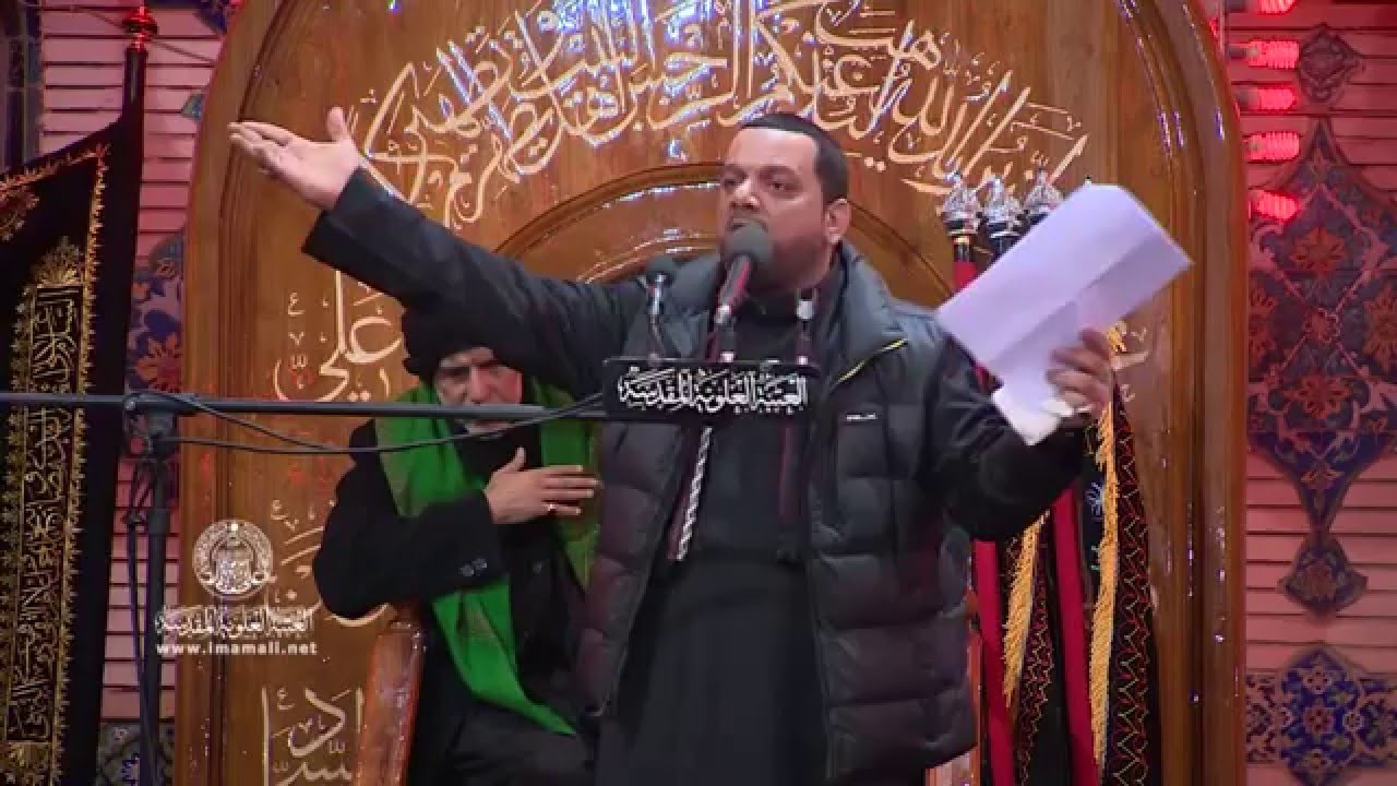 موكب عزاء أهالي البحرين :: الرادود الشيخ حسين الأكرف :: 27 صفر 1437 هـ 