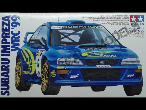 TAMIYA Subaru Impreza WRC'99 1/24 Sports Car - Static Display Model • Team  NCRC