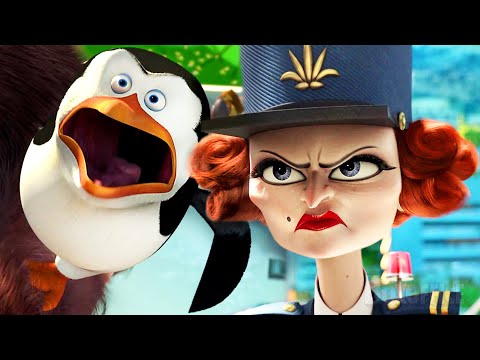 Todas as MELHORES cenas de Madagascar 3 🌀 4K