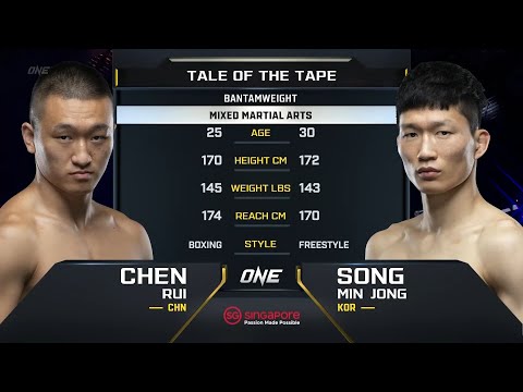 Song Min-jong vs Chen Rui full fight