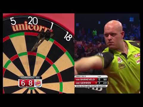 Michael van Gerwen v Raymond van Barneveld - 2018 Auckland Darts Masters | FINAL MATCH |